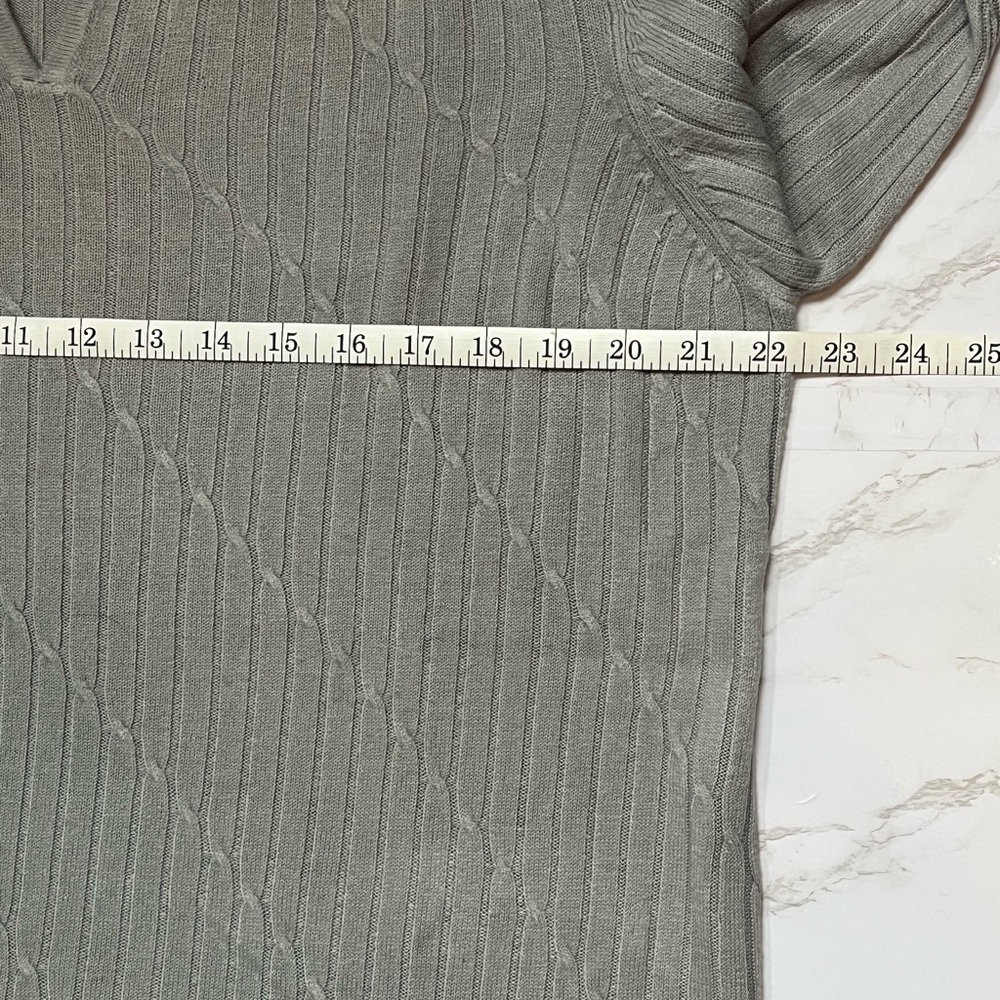 Heathcote women’s long sleeve sweater in gray, size L - Picture 4 of 6
